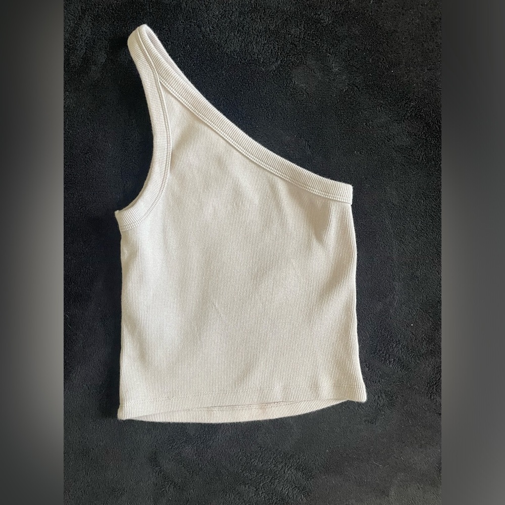 Abercrombie one shoulder tank